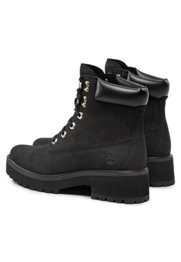 Timberland Trapery Carnaby Cool 6in TB0A5NYY015 Czarny. Kolor: czarny. Materiał: skóra, nubuk