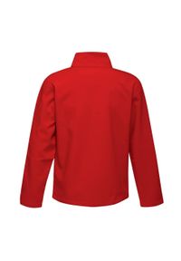 Regatta - Męski Softshell Ablaze. Kolor: czerwony, wielokolorowy, czarny. Materiał: softshell. Sport: turystyka piesza #2