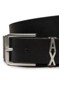 Armani Exchange Pasek Męski 951416 4F897 00020 Czarny. Kolor: czarny. Materiał: skóra