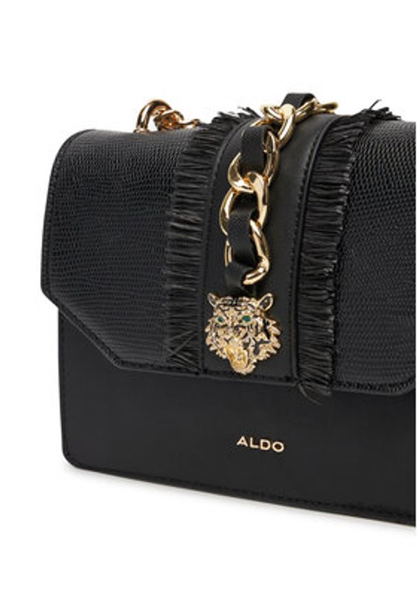 Aldo Torebka Annassi 14029162 Czarny. Kolor: czarny. Materiał: skórzane