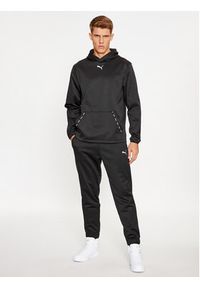 Puma Bluza Puma Fit Taped 523824 Czarny Regular Fit. Kolor: czarny. Materiał: syntetyk #4