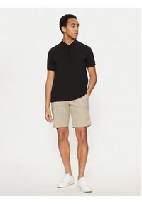 Calvin Klein Szorty materiałowe K10K114071 Beżowy Slim Fit. Kolor: beżowy. Materiał: bawełna #4