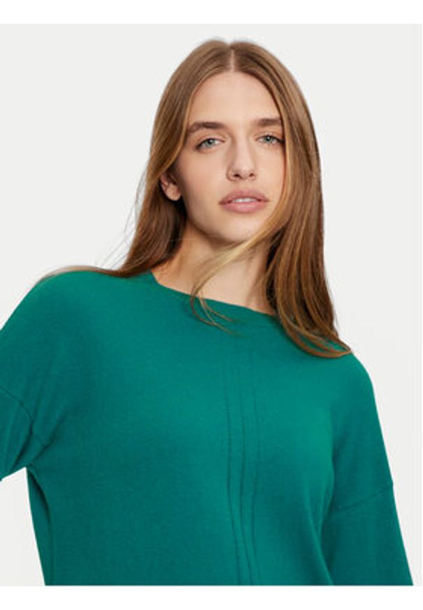 United Colors of Benetton - United Colors Of Benetton Sukienka dzianinowa 1044DV01S Zielony Regular Fit. Kolor: zielony. Materiał: wełna
