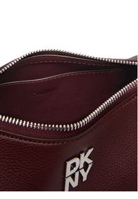 DKNY Torebka R423AE54 Bordowy. Kolor: czerwony. Materiał: skórzane #4