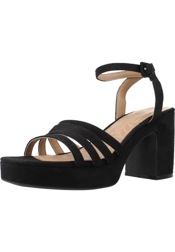 Sandały MTNG 50658M Czarny. Kolor: czarny. Materiał: syntetyk. Sezon: lato