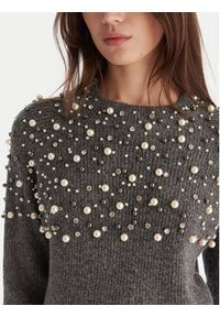 Artigli Sweter ACMA002813 Szary Regular Fit. Kolor: szary. Materiał: wiskoza