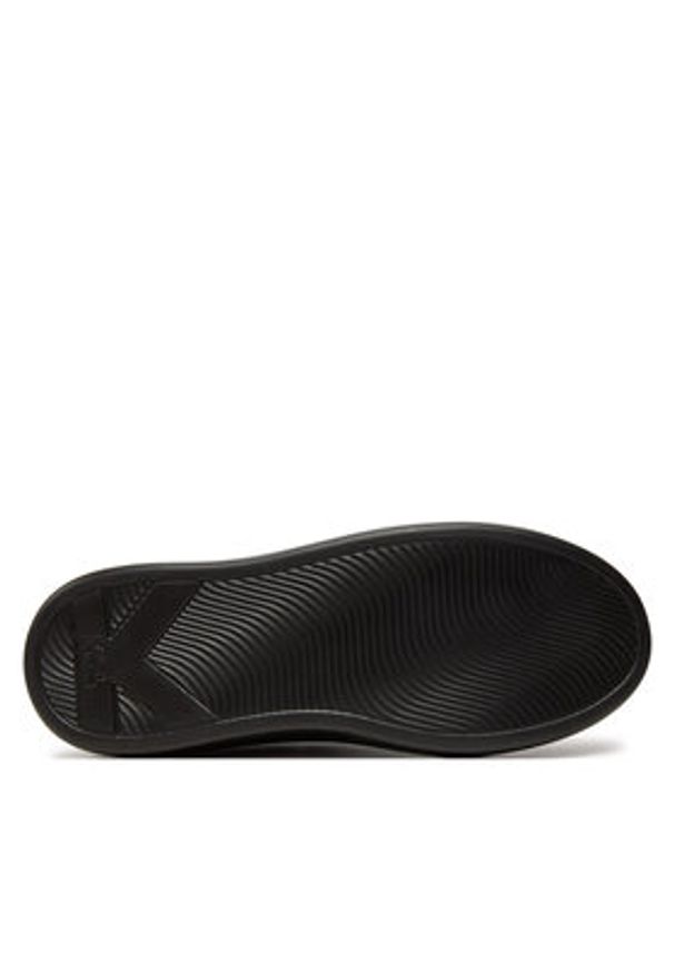 Karl Lagerfeld - KARL LAGERFELD Sneakersy KL62531S Czarny. Kolor: czarny. Materiał: lakier, skóra