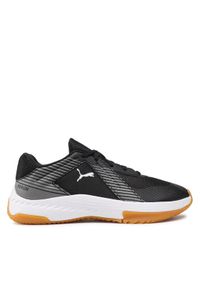 Puma Buty halowe Varion Jr 106585 03 Czarny. Kolor: czarny. Materiał: materiał