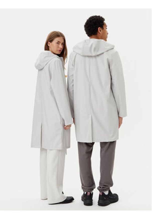 Hunter Kurtka przeciwdeszczowa Andrea Unisex HARU0002245 Szary Regular Fit. Kolor: szary. Materiał: syntetyk