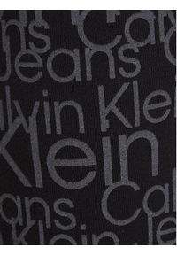 Calvin Klein Jeans Spodnie dresowe Glow In The Dark IB0IB01896 Czarny Regular Fit. Kolor: czarny. Materiał: bawełna