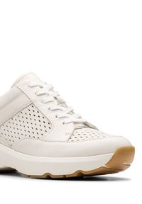 Clarks Sneakersy Tivoli Walk 26181361 Biały. Kolor: biały. Materiał: skóra #5