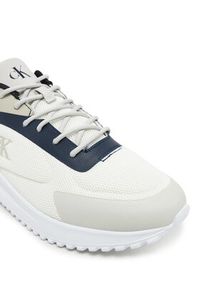 Calvin Klein Jeans Sneakersy Eva Runner Low Mesh Mix YM0YM01185 Écru. Materiał: materiał #3