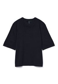 Vero Moda Sweter Silje 10320460 Czarny Oversize. Kolor: czarny. Materiał: wiskoza #3