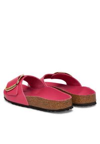 Birkenstock Klapki Madrid Big Buckle Hex 1031844 Różowy. Kolor: różowy. Materiał: skóra #2