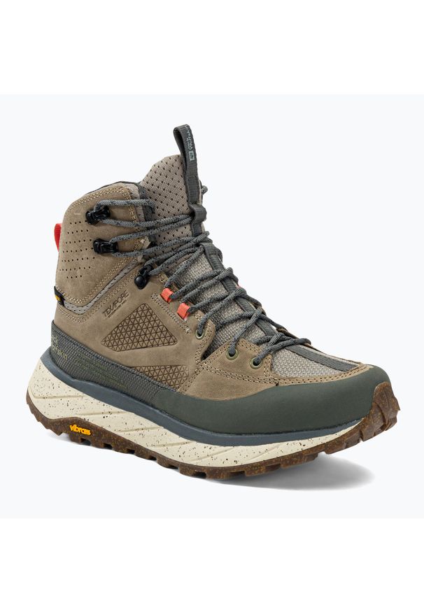 Buty trekkingowe damskie Jack Wolfskin Terraquest Texapore Mid. Kolor: zielony