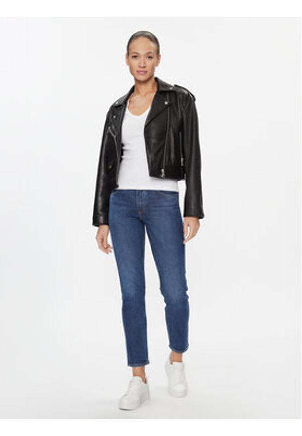 Lee Jeansy Rider Jeans 112346312 Niebieski Regular Fit. Kolor: niebieski