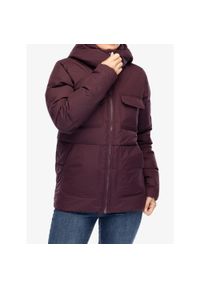 columbia - Kurtka zimowa damska Columbia Longhorn Ridge Insulated Jacket. Kolor: czerwony. Sezon: zima. Sport: turystyka piesza
