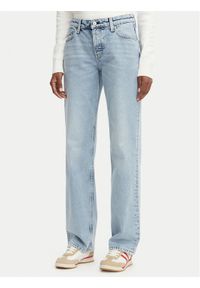 Tommy Jeans Jeansy Sophie DW0DW23582 Niebieski jasny Straight Fit. Kolor: niebieski #1
