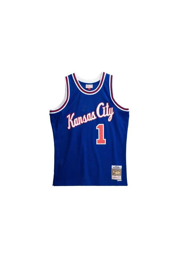 Mitchell & Ness - Koszulka Kansas City Kings Swingman Nate Archibald 1975/76. Kolor: niebieski. Sport: koszykówka