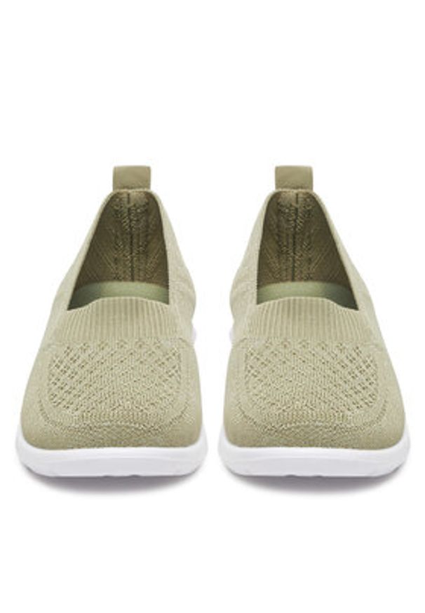 Jenny - JENNY Półbuty H26092024 Zielony. Kolor: zielony. Materiał: materiał