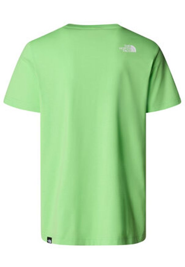 The North Face T-Shirt SS Simple Dome NF0A87NG Zielony Regular Fit. Kolor: zielony. Materiał: bawełna