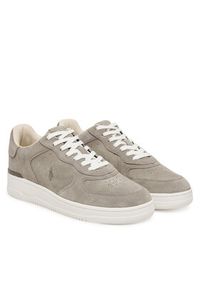 Polo Ralph Lauren Sneakersy 809973704004 Szary. Kolor: szary. Materiał: skóra, zamsz #5