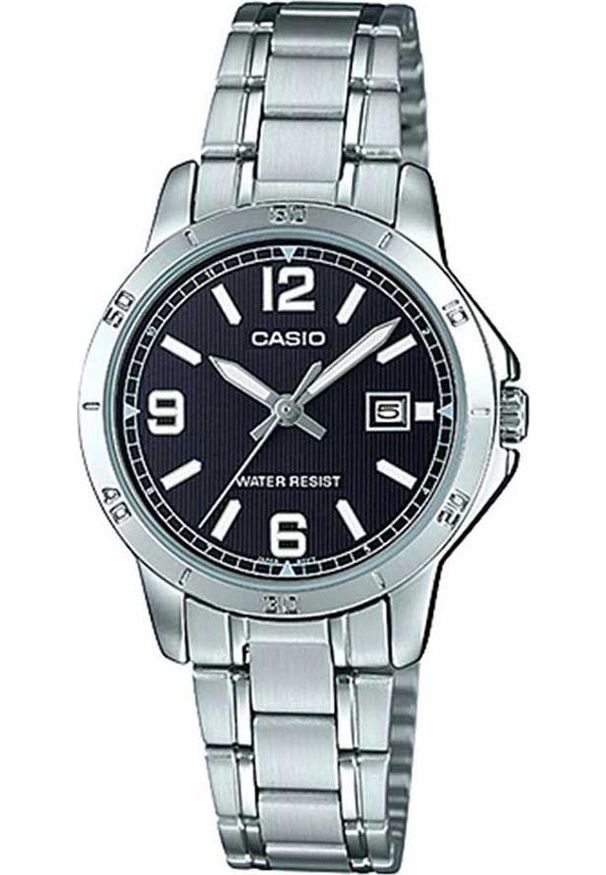 Zegarek Casio Zegarek marki Casio model LTP-V004 kolor Szary. Akcesoria damski. Sezon: Cały rok NoSize. Kolor: szary