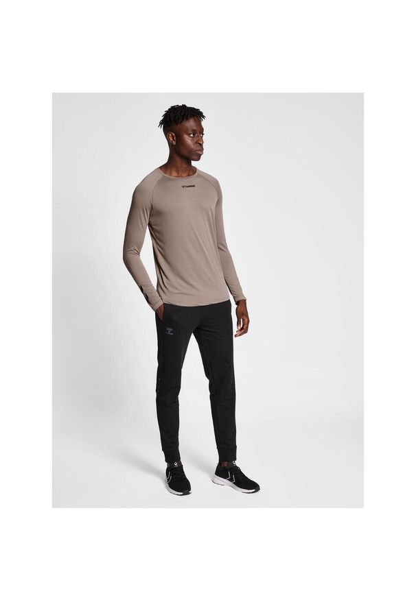 Koszulka z długim rękawem Hummel MT Bow. Kolor: wielokolorowy, szary, zielony. Materiał: poliester. Długość rękawa: długi rękaw. Długość: długie. Sport: piłka ręczna