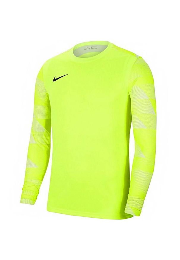 Nike - Koszulka Bramkarska Z Długim Rękawem Dla Dzieci Park IV DriFIT. Kolor: zielony. Długość rękawa: długi rękaw. Długość: długie. Sport: piłka nożna