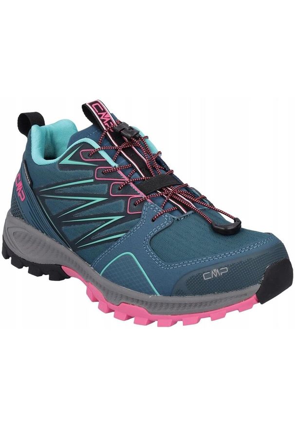 Buty trekkingowe dla kobiet CMP ATIK WP TRAIL. Kolor: niebieski