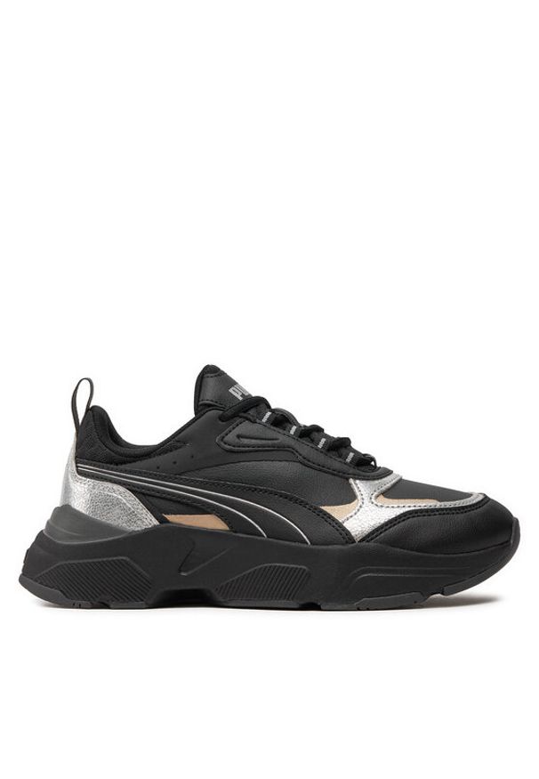 Puma Sneakersy Cassia 395267-02 Czarny. Kolor: czarny. Materiał: skóra