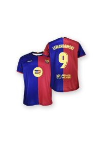 Replika koszulki domowej FC Barcelona 24-25 Premium - Lewandowski 9. Kolor: niebieski
