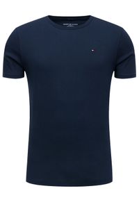 TOMMY HILFIGER - Tommy Hilfiger T-Shirt 2S87904671 Granatowy Regular Fit. Kolor: niebieski. Materiał: bawełna
