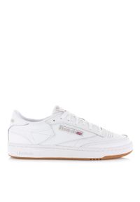 Buty do chodzenia damskie Reebok Club C 85. Zapięcie: sznurówki. Kolor: biały, brązowy, zielony, wielokolorowy. Materiał: guma, skóra, syntetyk, materiał. Szerokość cholewki: normalna. Model: Reebok Club. Sport: turystyka piesza