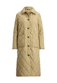 Lauren Ralph Lauren - LAUREN RALPH LAUREN Kurtka puchowa 297980103002 Beżowy Straight Fit. Kolor: beżowy. Materiał: syntetyk #5