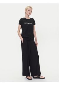 Emporio Armani Underwear T-Shirt EW000408 AF10881 UC001 Czarny Regular Fit. Kolor: czarny. Materiał: bawełna #4
