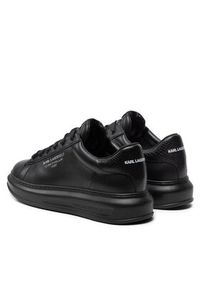 Karl Lagerfeld - KARL LAGERFELD Sneakersy KL52584 Czarny. Kolor: czarny. Materiał: skóra