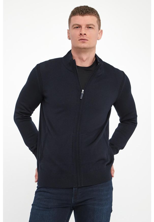 Sweter męski z wełną Jake BRAX. Materiał: wełna