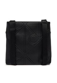 Calvin Klein Saszetka Emblem Emboss Slim Flatpack LV04D3370G Czarny. Kolor: czarny. Materiał: skóra #2