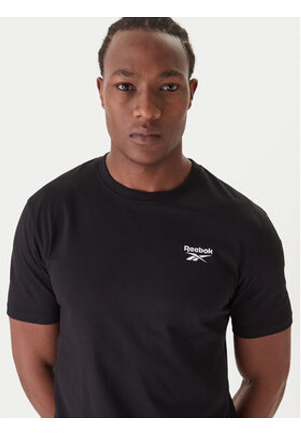Reebok Komplet t-shirtów Wendell RK25190CCM Czarny Regular Fit. Kolor: czarny. Materiał: bawełna