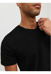 Jack & Jones - Jack&Jones T-Shirt Basic 12156102 Czarny Standard Fit. Kolor: czarny. Materiał: bawełna #7