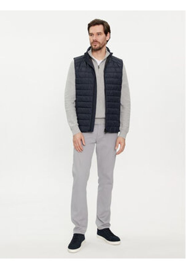 Geox Kamizelka Kennet M4528C T3058 F1624 Granatowy Regular Fit. Kolor: niebieski. Materiał: syntetyk