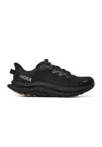 HOKA - Buty do biegania męskie Hoka One One Kawana. Zapięcie: sznurówki. Kolor: czarny. Materiał: materiał, syntetyk, tkanina. Szerokość cholewki: normalna #1