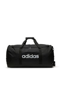 Adidas - adidas Torba Linear Large JE8344 Czarny. Kolor: czarny. Materiał: materiał