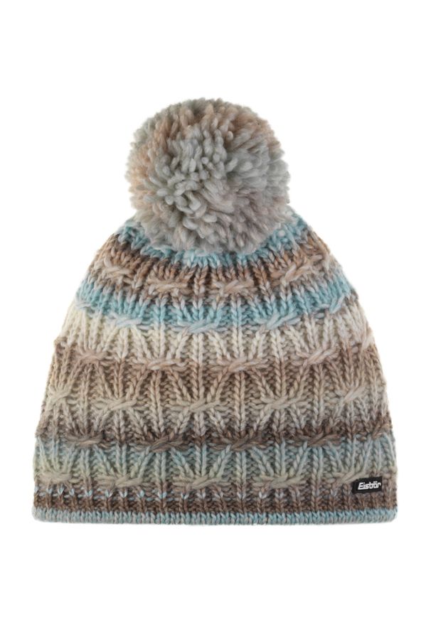Czapka Eisbar Anka Pompon MÜ. Kolor: beżowy. Styl: sportowy