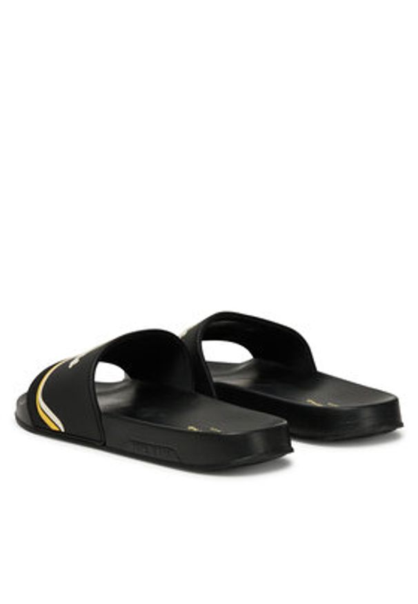 Pepe Jeans Klapki Slider Origin M PMS70160 Czarny. Kolor: czarny