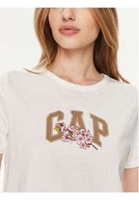 GAP - Gap T-Shirt 878165-00 Biały Regular Fit. Kolor: biały. Materiał: bawełna #5