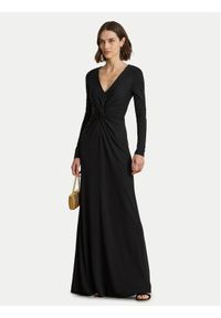 Lauren Ralph Lauren - LAUREN RALPH LAUREN Sukienka wieczorowa 253981393002 Czarny Slim Fit. Kolor: czarny. Materiał: syntetyk. Styl: wizytowy #1