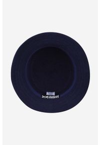 Kangol kapelusz wełniany Wool Lahinch kolor granatowy wełniany K3191ST.NAVY-NAVY. Kolor: niebieski. Materiał: wełna #4