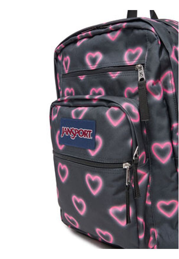 JanSport Plecak Big Student EK0A5BAH8O0 Czarny. Kolor: czarny. Materiał: materiał. Styl: młodzieżowy